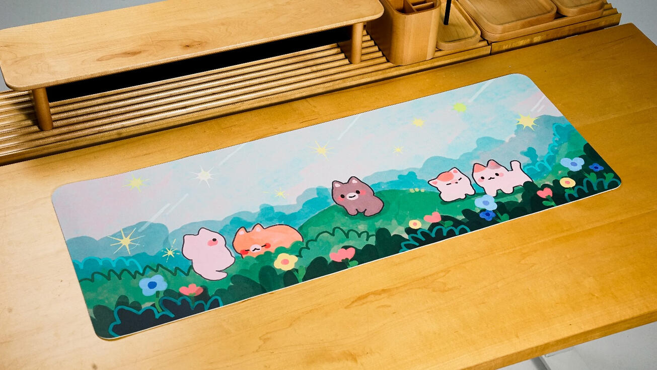 hexon deskmat design