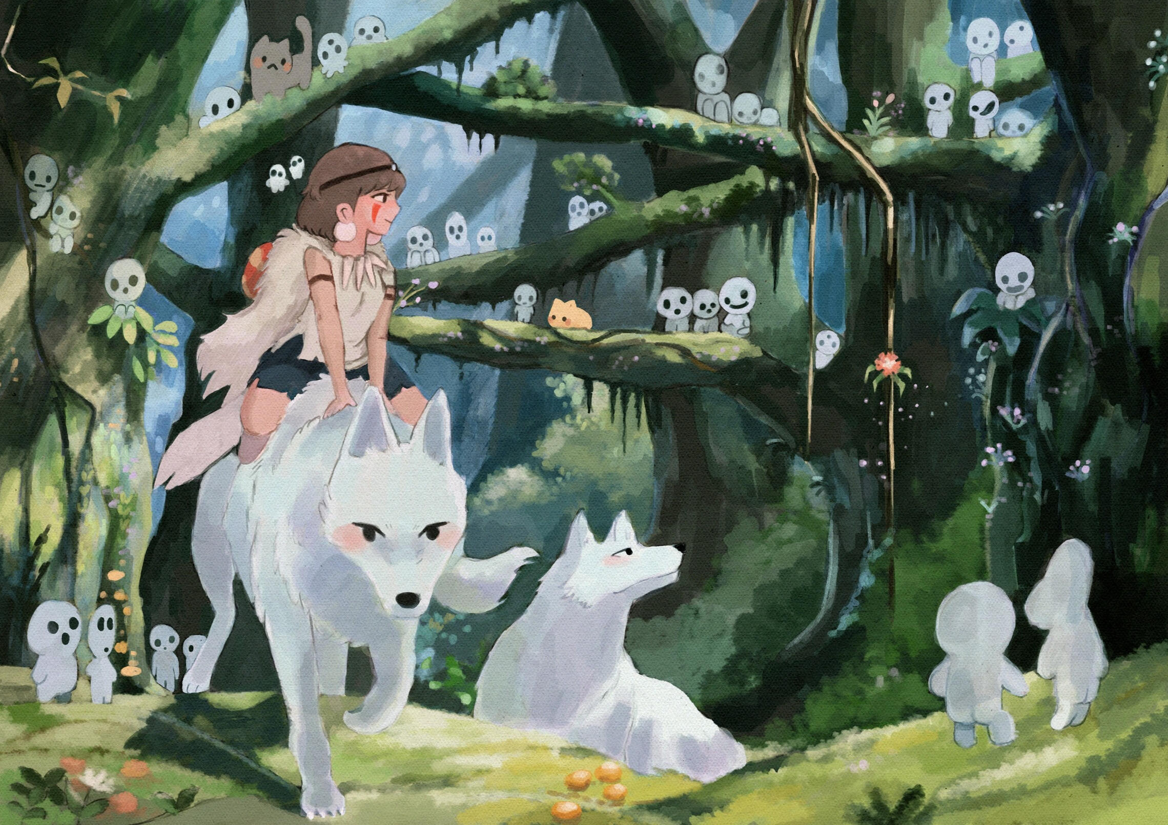 mononoke hime study