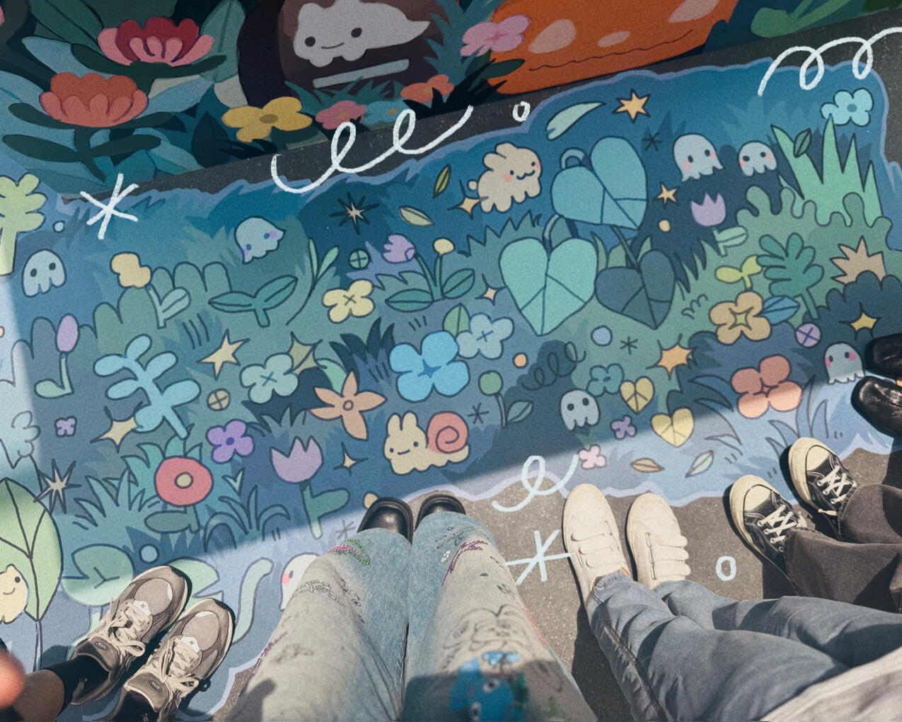 floor sticker